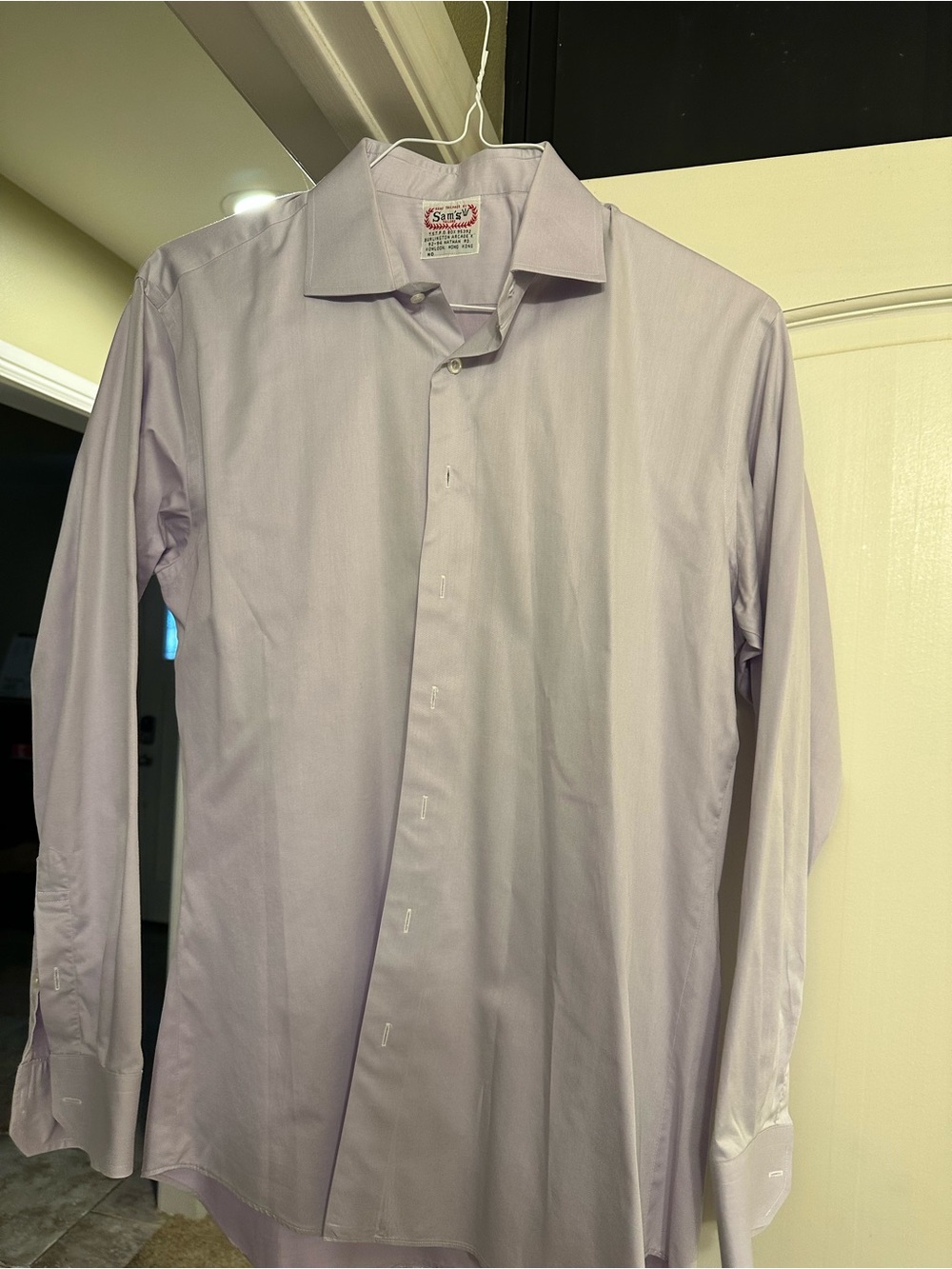 Scully Lavender Long-Sleeve Dress Shirt